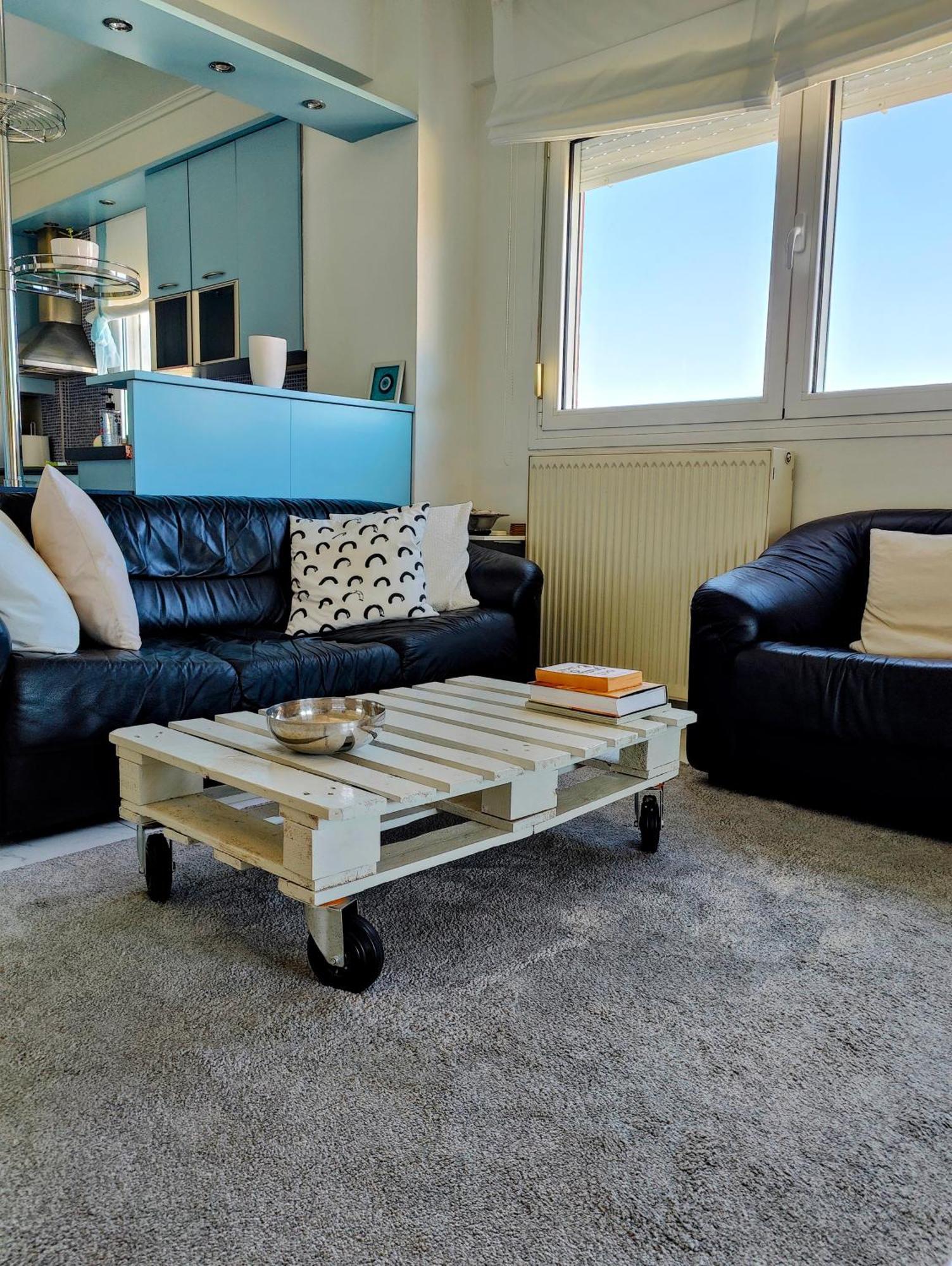 Celestial Garden-thessaloniki's Modern, Eclectic Penthouse With An Amazing View And Veranda Appartamento