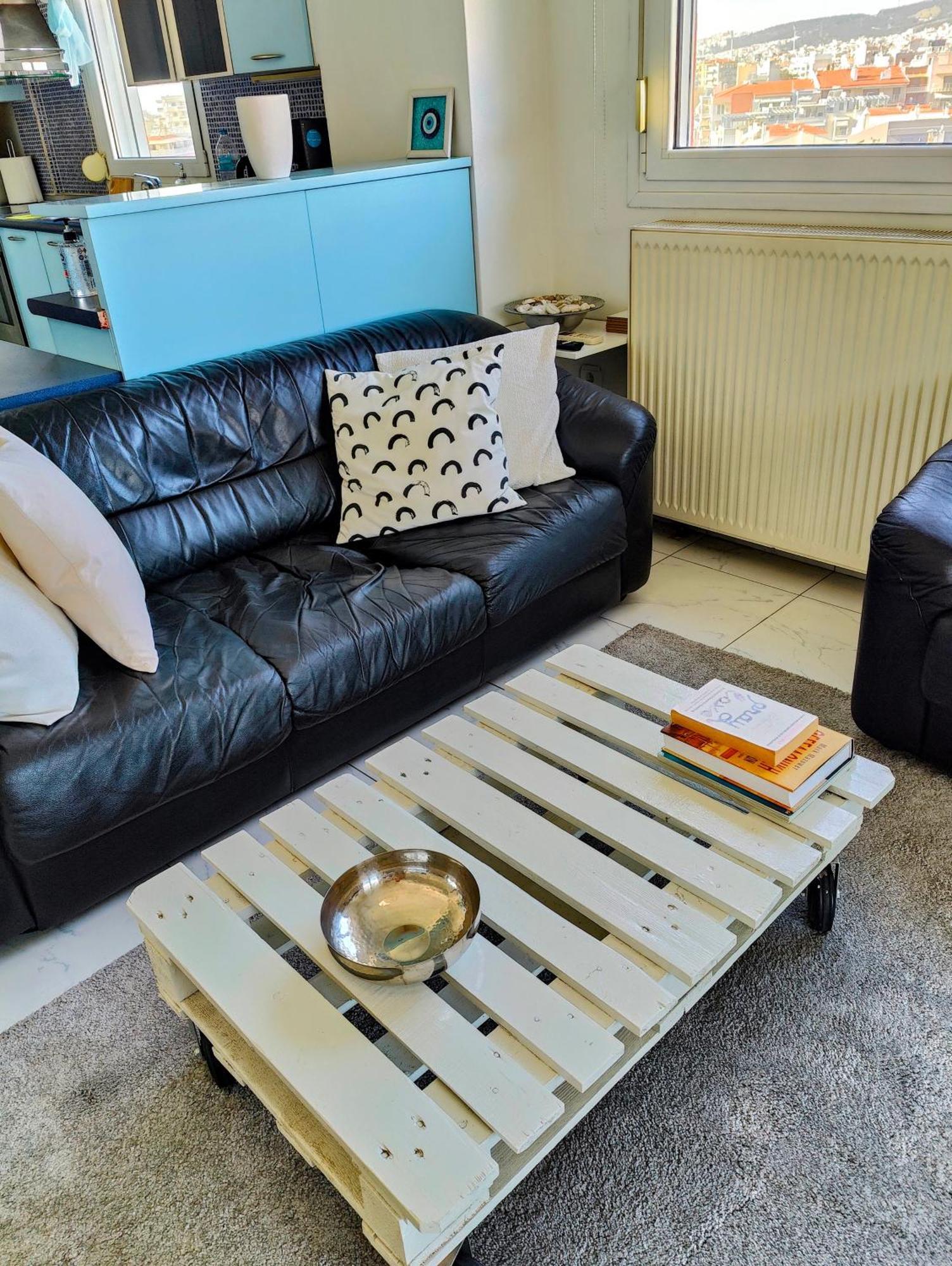Celestial Garden-thessaloniki's Modern, Eclectic Penthouse With An Amazing View And Veranda Appartamento