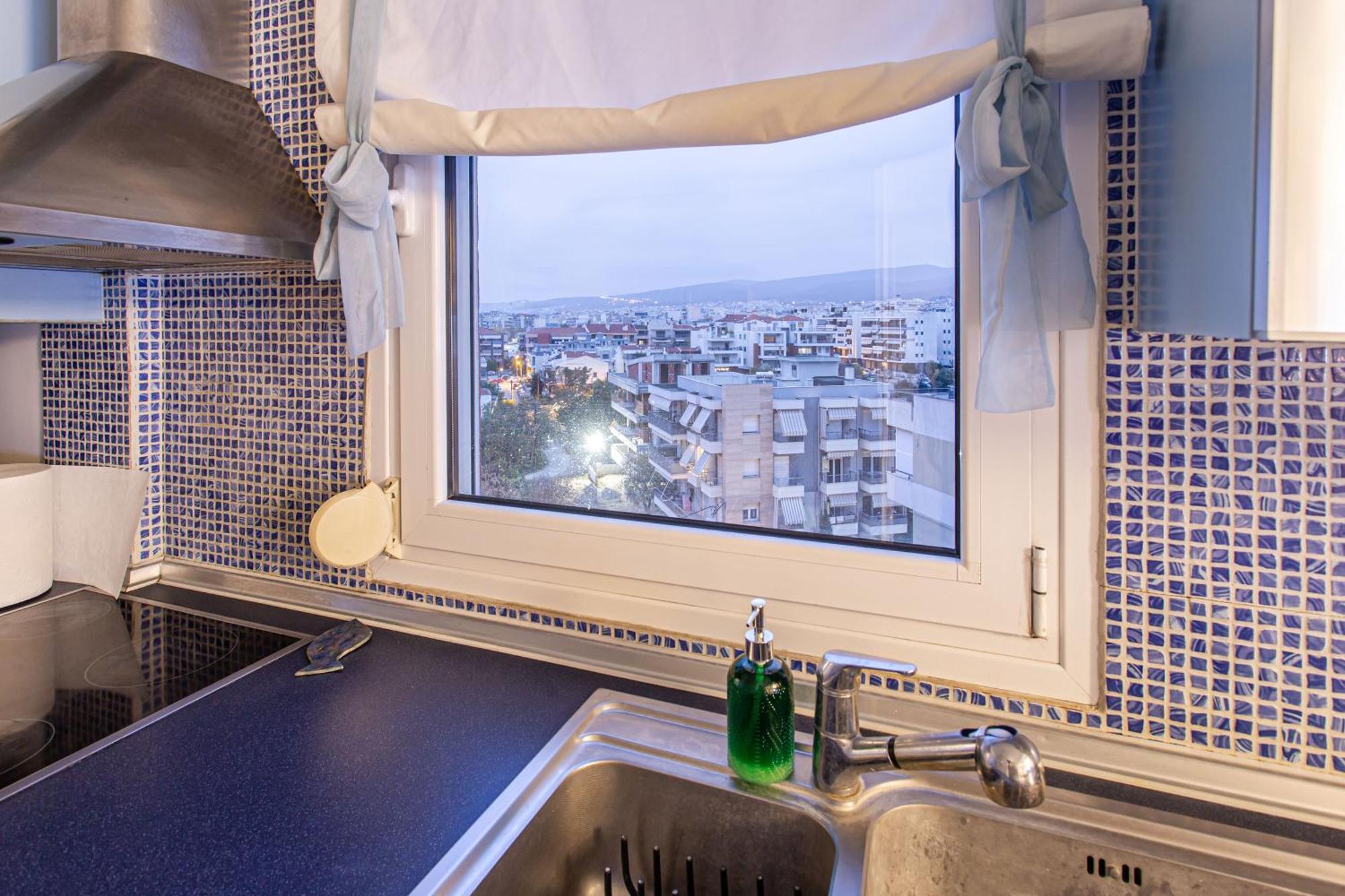 Appartamento Celestial Garden-thessaloniki's Modern, Eclectic Penthouse With An Amazing View And Veranda
